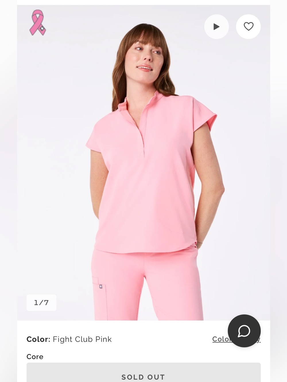 FIGS Women’s Fight Club Rafaela Top Xs